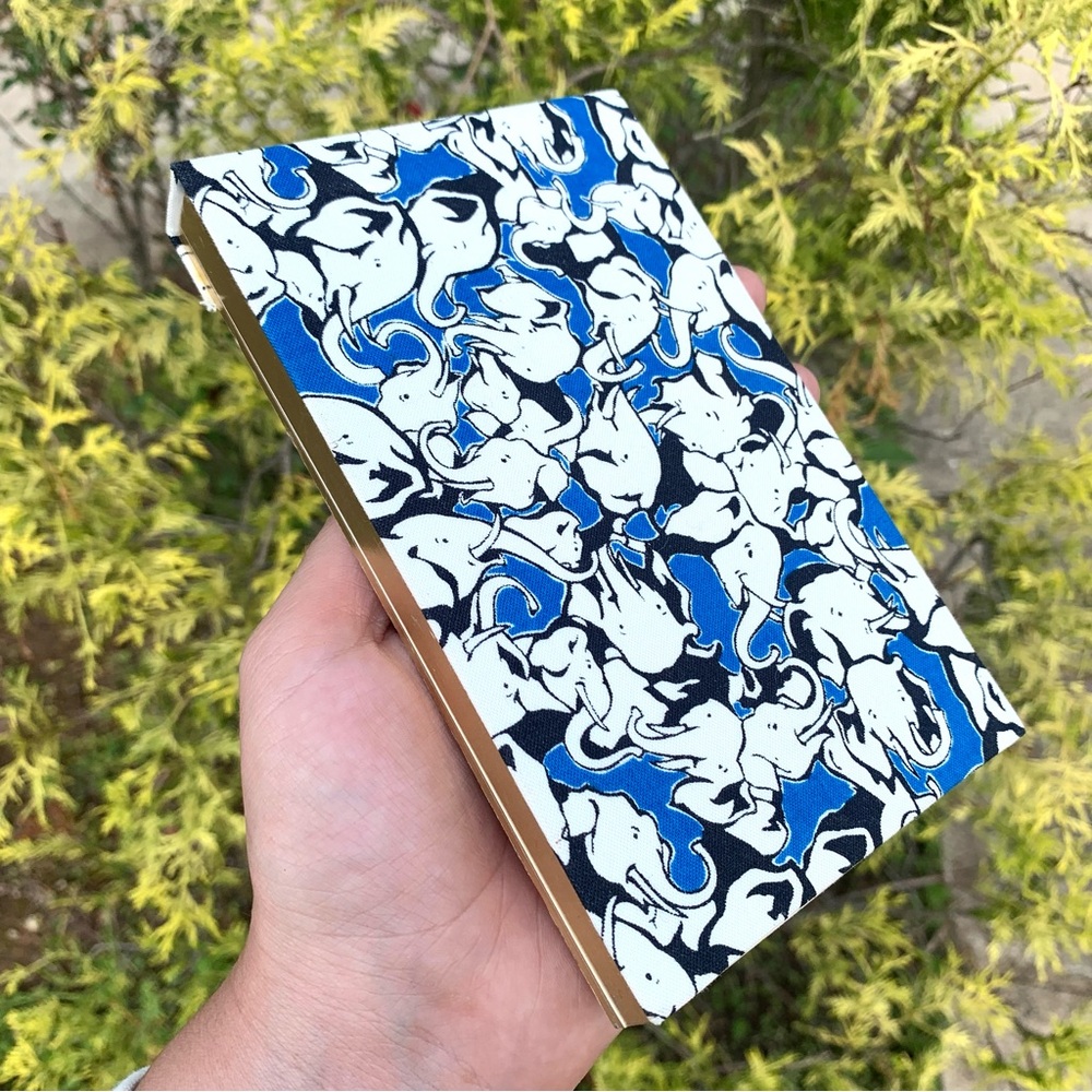 Carolina Herrera Elephant Print Notepad